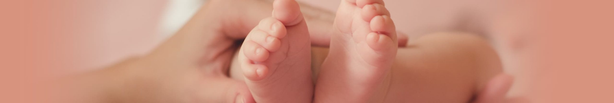 A baby's feet