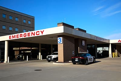 Saint Francis Medical Center Emergency Department exterior
