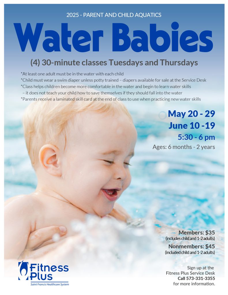 Water Babies. May 20 - 29 and June 10 - 19.