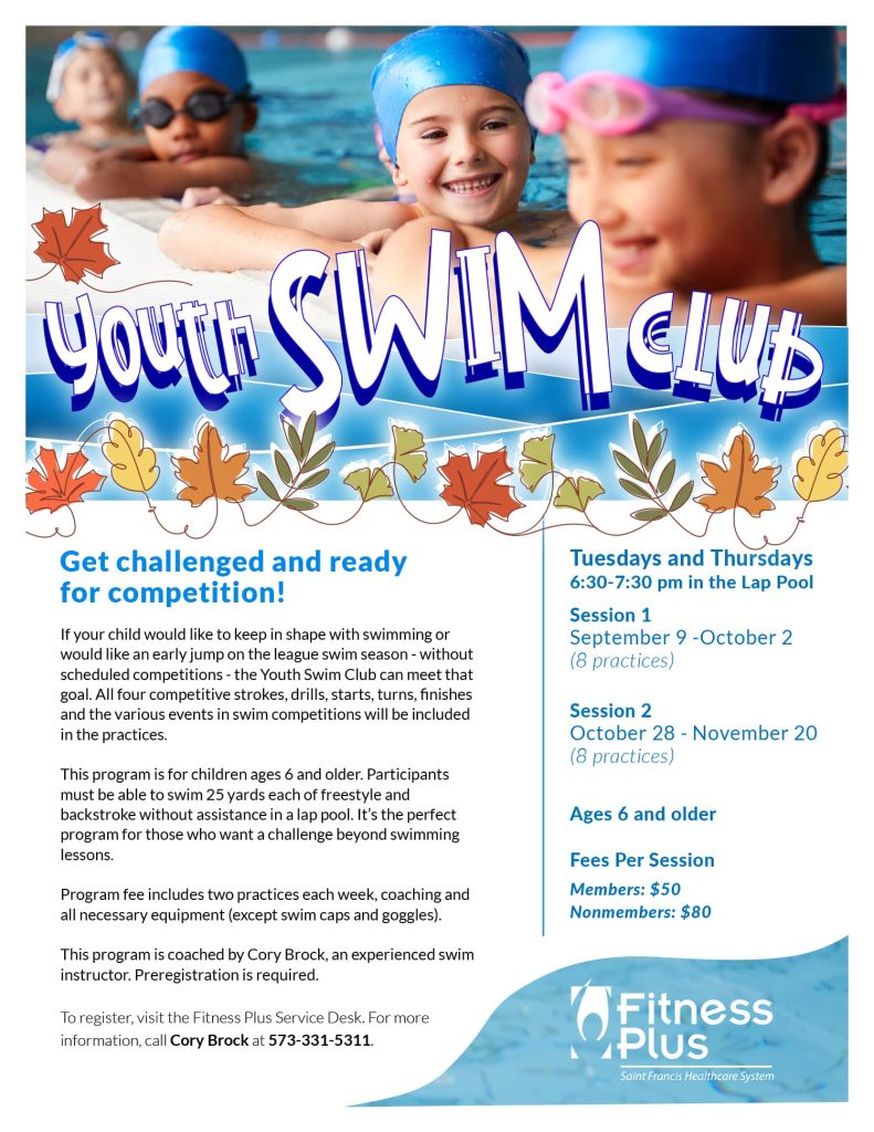 July Youth Swim Club