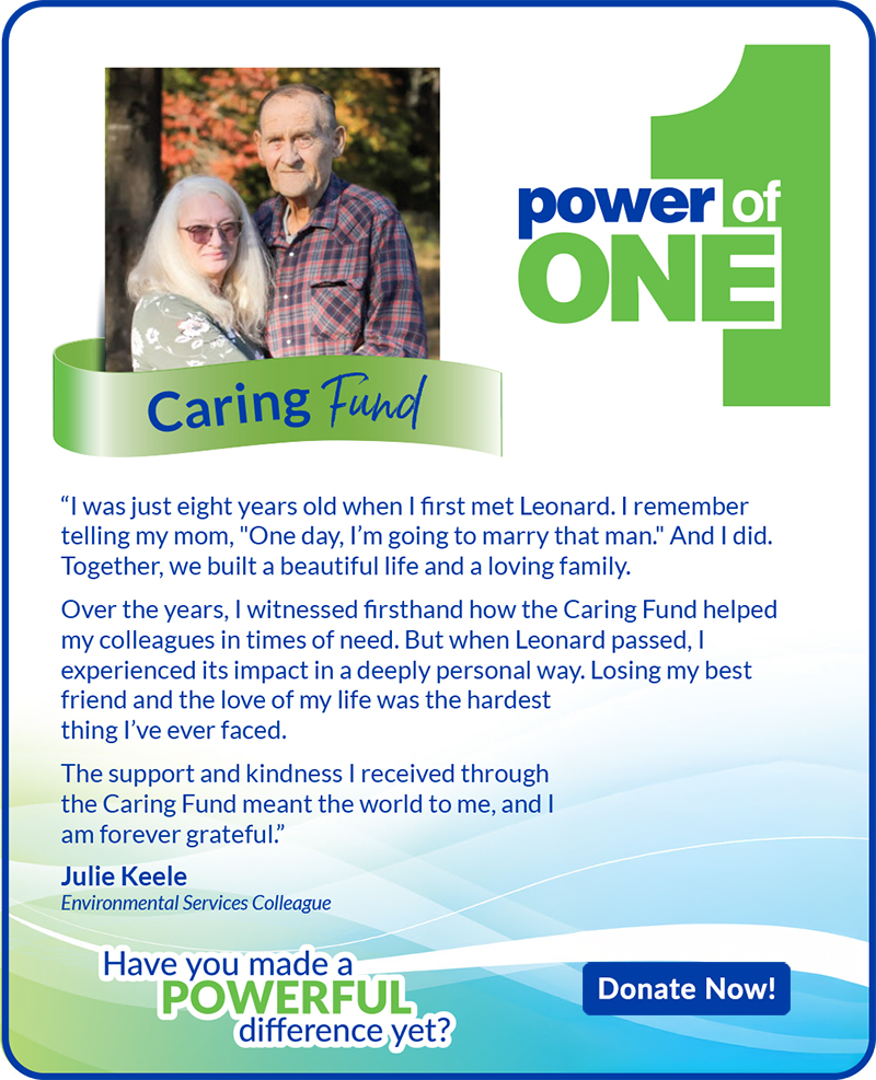 Power of One Impact Story Card - Julie Keele
