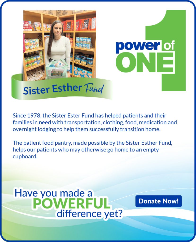 Power of One Impact Story Card - Sister Esther Fund