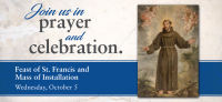 Feast of St. Francis and Mass of Installation