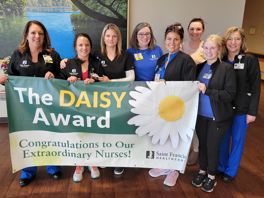 Whitney James receives a DAISY Award