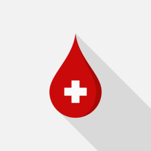 Donate blood icon